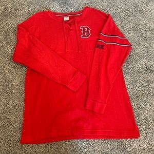 PINK Victoria’s Secret Red Sox Pullover
